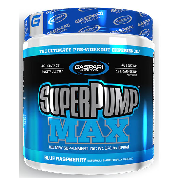 SuperPump Max - Blue Raspberry Ice - 40 Servings