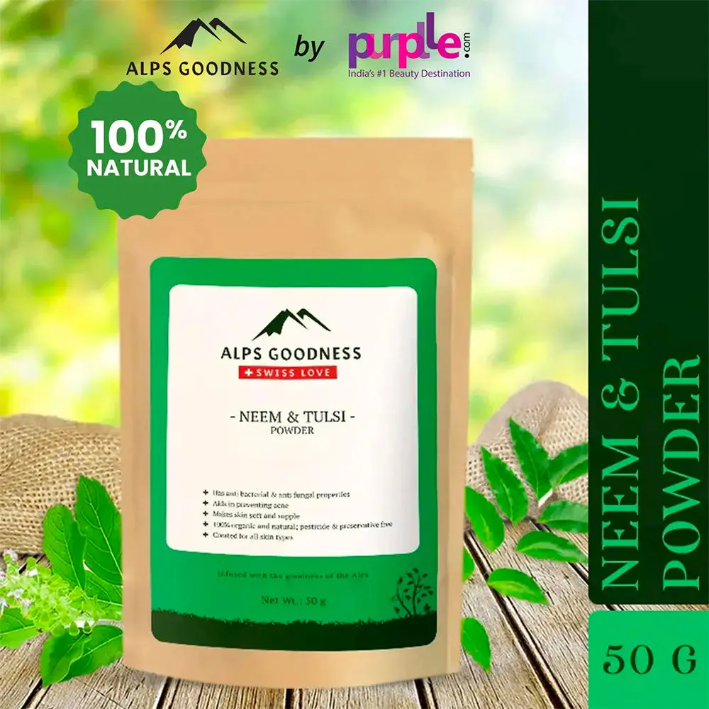 Alps Goodness Neem & Tulsi Powder (50 gm)