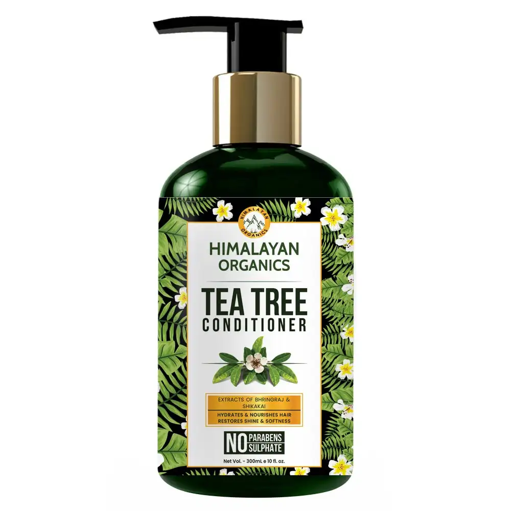 Himalayan Organics Tea Tree Conditioner,  300 ml  for All Hair Types