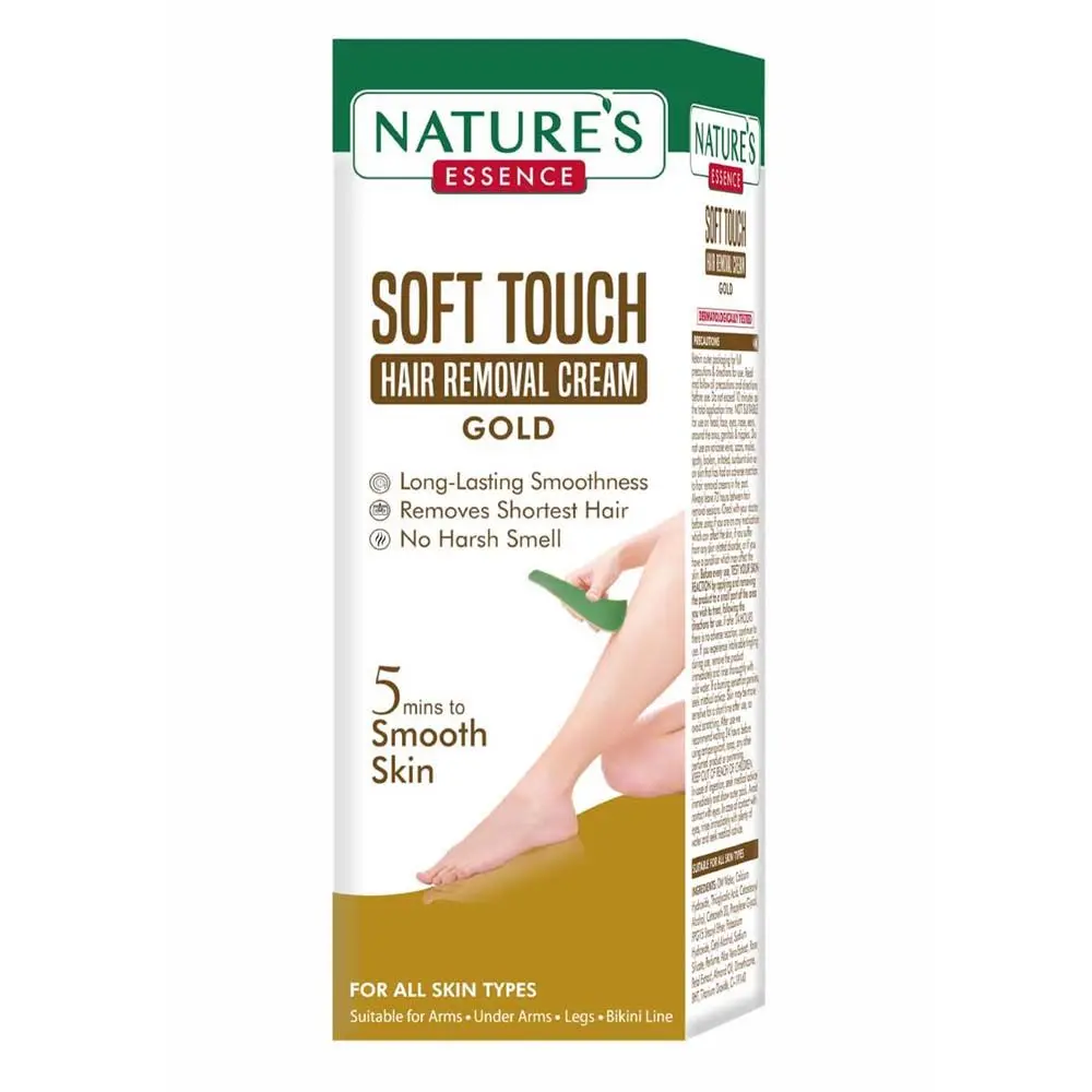 Nature's Essence Soft Touch Hair Removal Cream - Gold, 30 gms