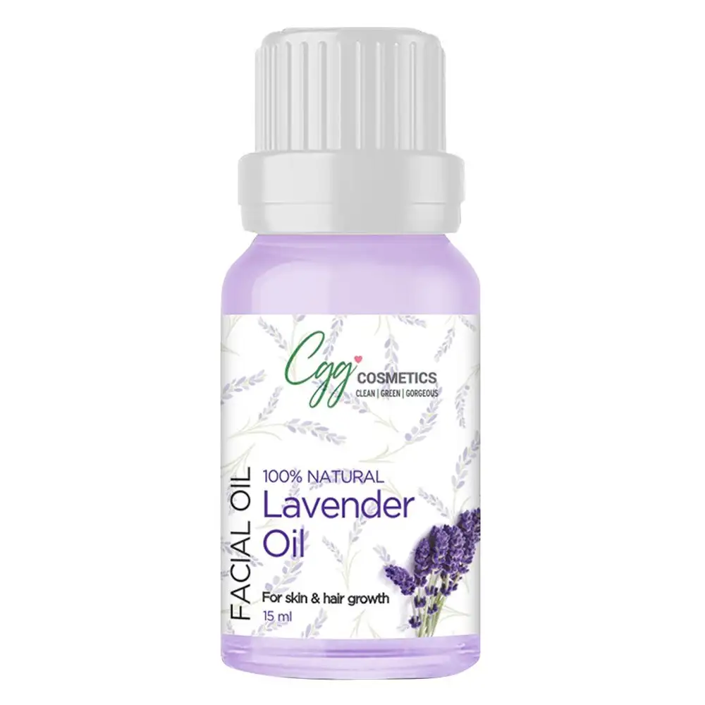 CGG Cosmetics Lavender Facial Oil,  15 ml  for Skin & Hair Growth