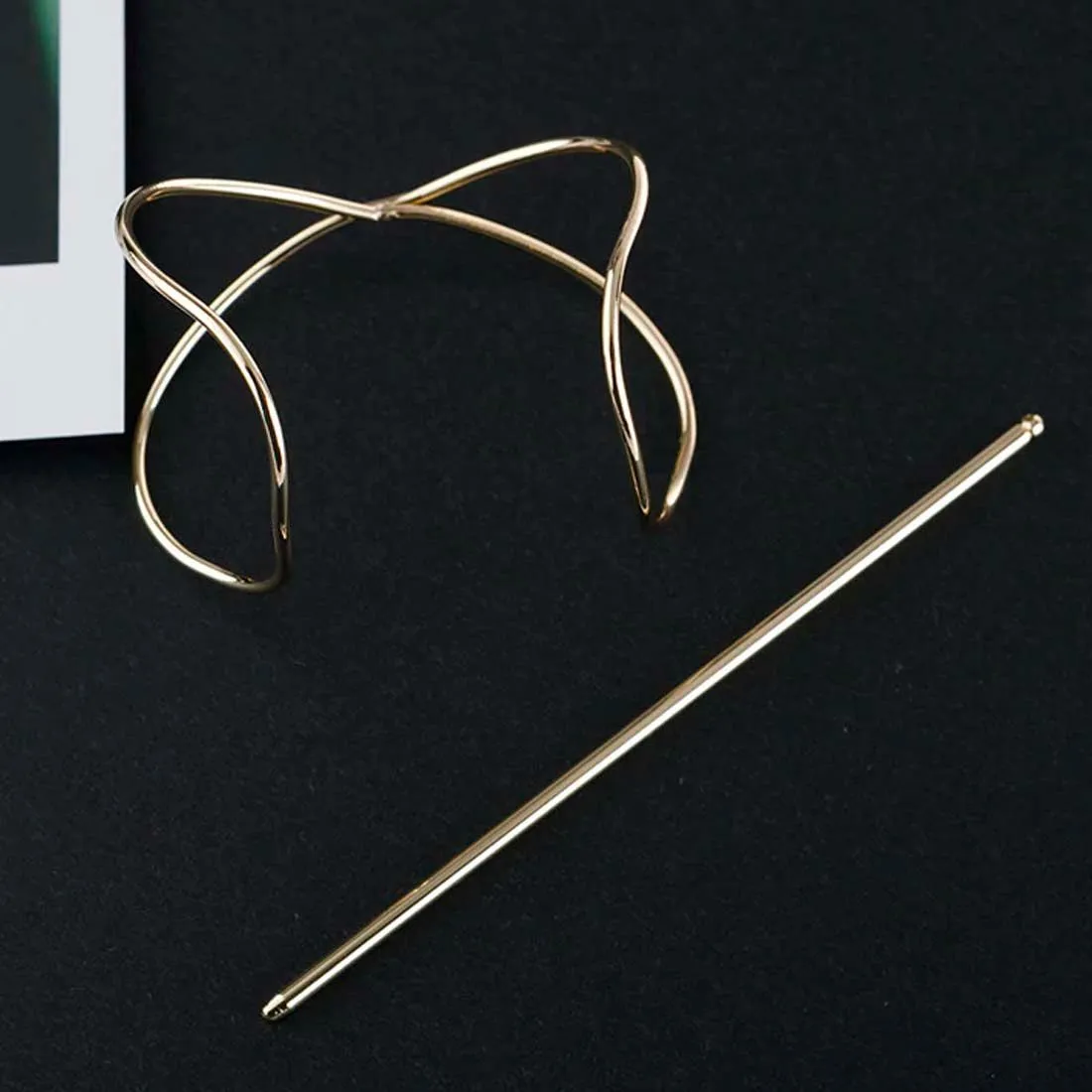 Ferosh Modern Style Stick Hair Accessory (Set Of 2)