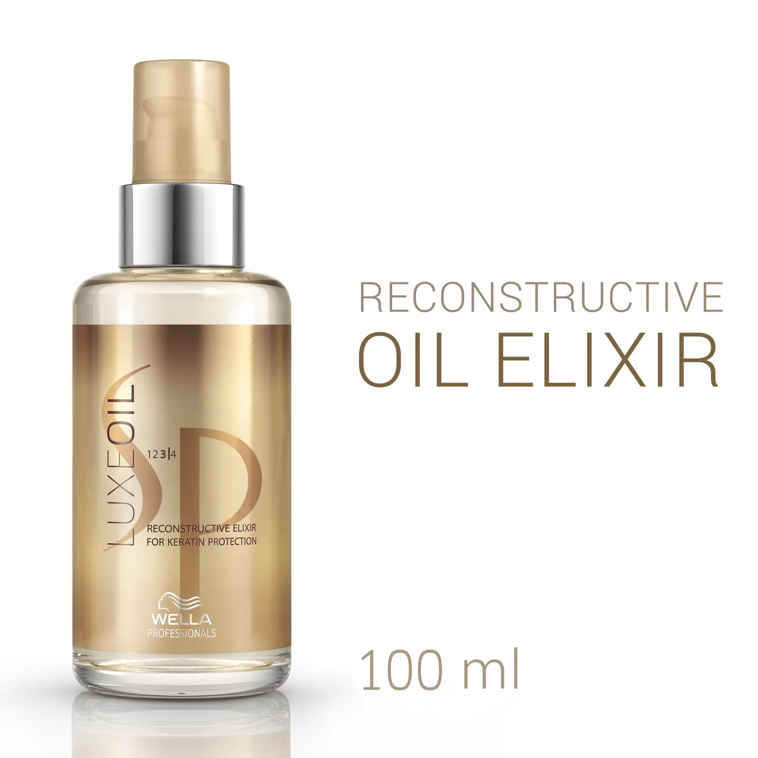 SP LuxeOil Reconstructive Elixir For Keratin Protection (100 ml)