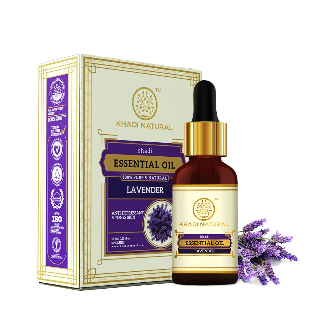 Khadi Natural Lavender Essential Oil