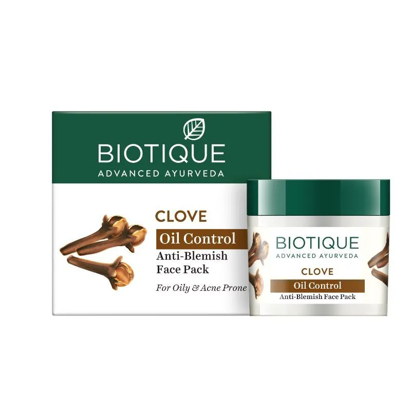 Biotique Bio Clove Oil Control Anti- Blemish Face Pack