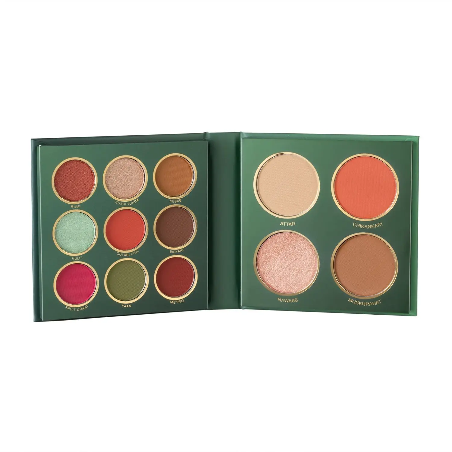 MARS City Paradise Complete Makeup Kit with Highly Pigmented Eyeshadows, Highlighter, Blusher & Face Powder - Lucknow | 16g