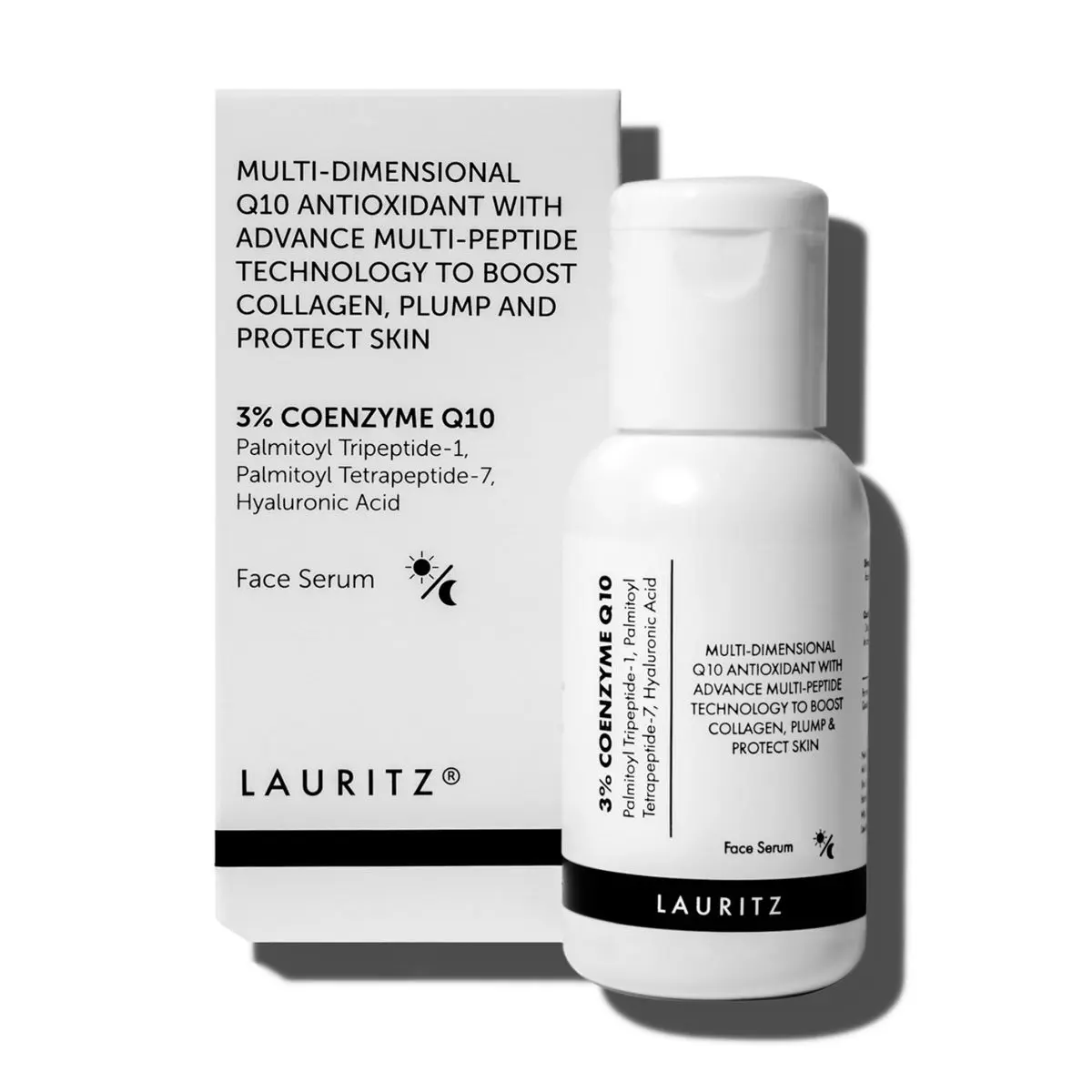 LAURITZ 3% Coenzyme Q10 + Multi Peptide Collagen Booster Serum30 ml