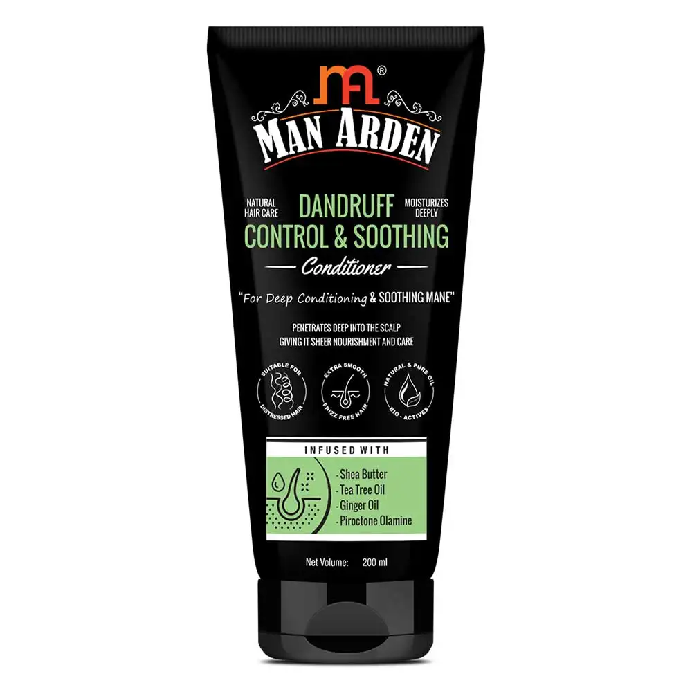 Man Arden Dandruff Control & Soothing Conditioner,  200 ml  for Distressed Hair