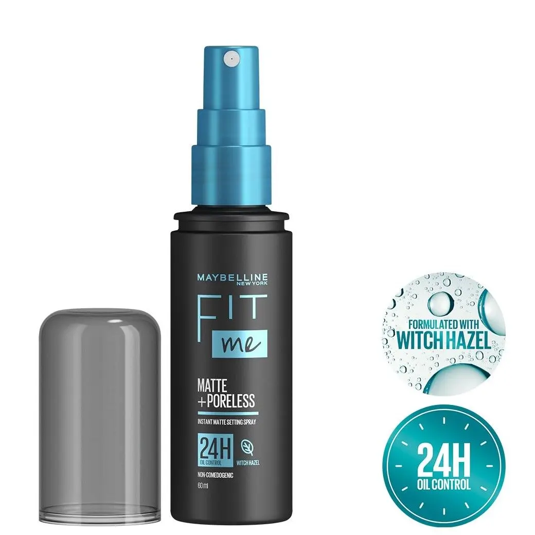 Maybelline New York Fit Me Matte + Poreless Setting Spray (60 ml)