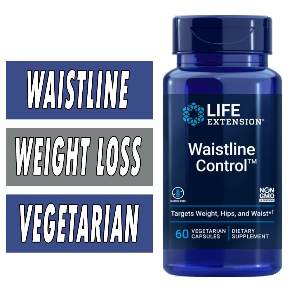 Life Extension Waistline Control - 60 Veg Capsules