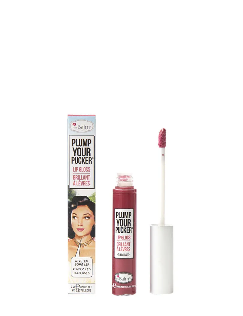 theBalm Plump Your Pucker Lip Gloss - Elaborate