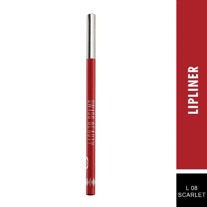 Swiss Beauty Glimmer liner For Lip 8 Scarlet (1.7 g)