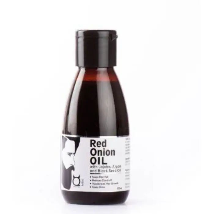 Qraa Men Red Onion Oil With Black Seed Oil - Cold Pressed Oil