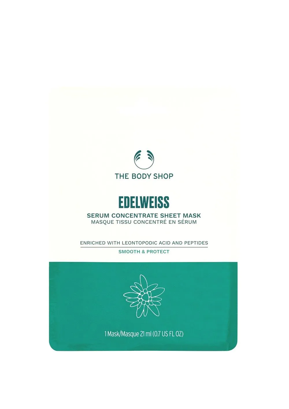 The Body Shop Edelweiss Serum Concentrate Sheet Mask