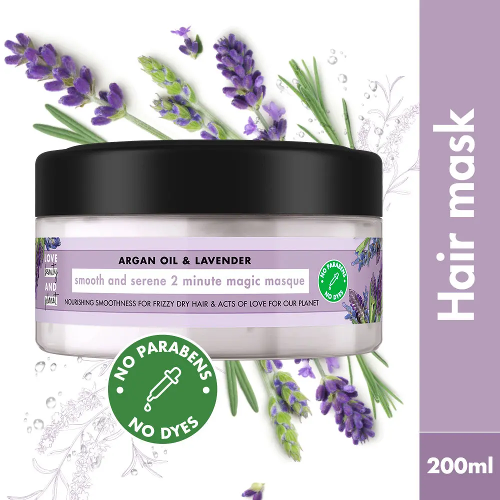 Love Beauty & Planet Argan Oil & Lavender Hair Mask, 200ml