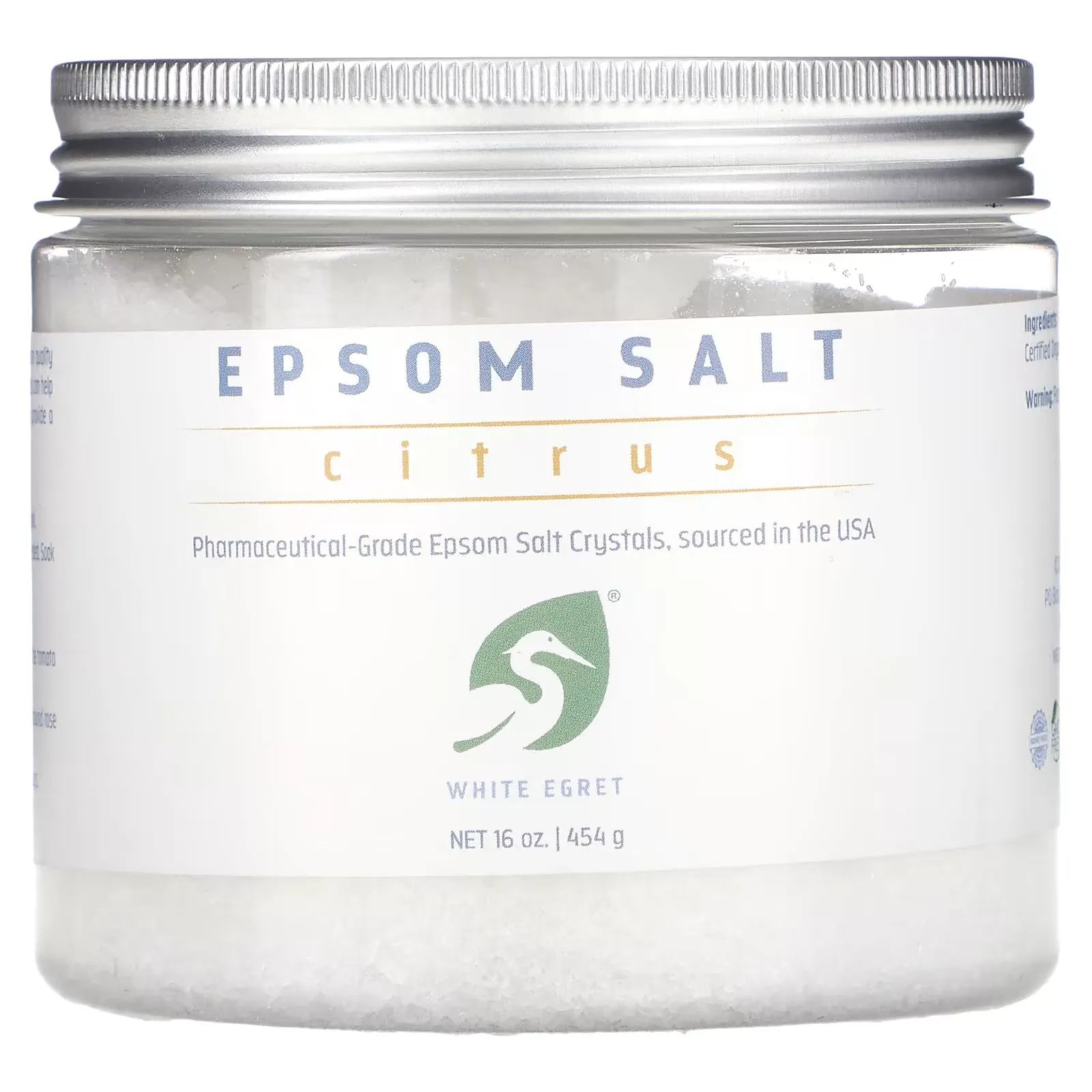 Epsom Salt, Citrus, 16 oz (454 g)