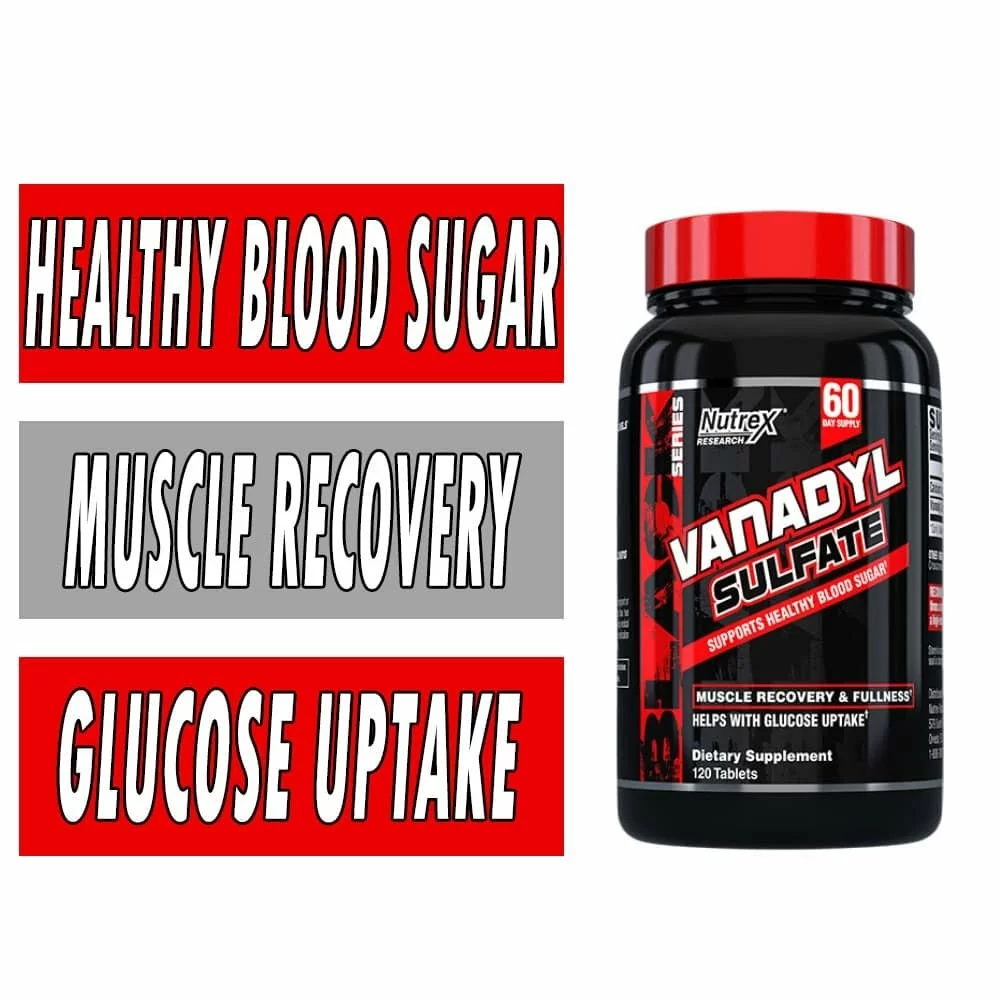 Nutrex Vanadyl Sulfate - 120 Tablets