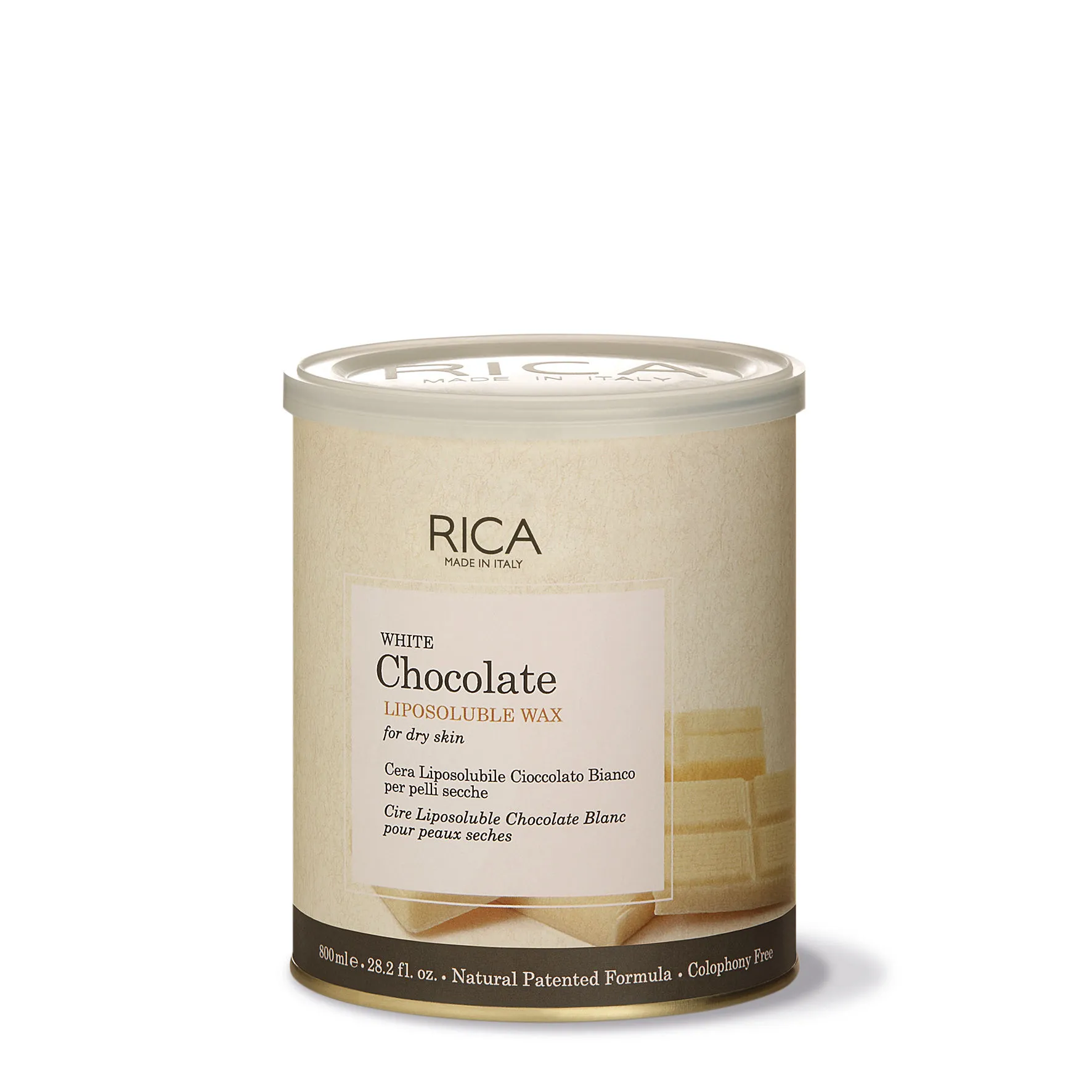 Rica White Chocolate Liposoluble Wax For Dry Skin