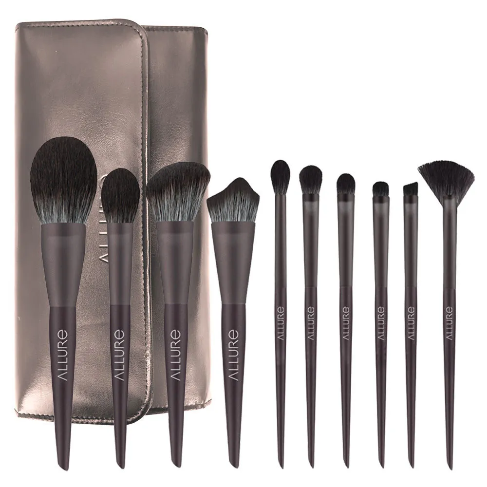 Allure Set of 10 Choco Make Brushes