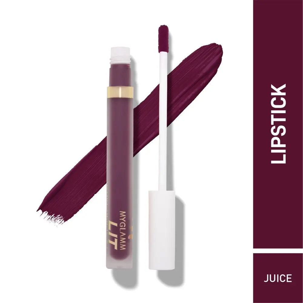 MyGlamm LIT Liquid Velvet Matte Lipstick-Juice-3ml