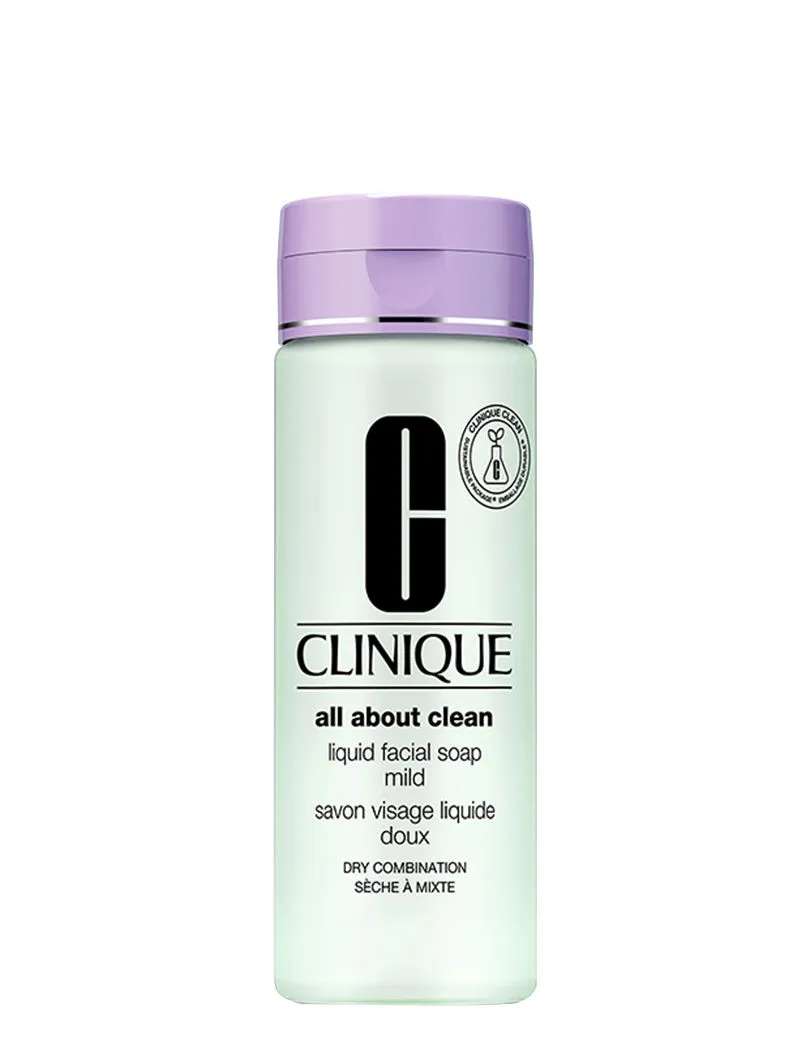 Clinique Liquid Facial Soap Mild - Dry Combination (Facewash)