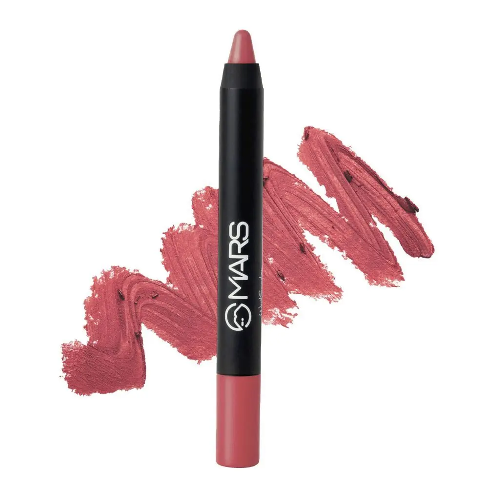 MARS Long Lasting Won't Smudge Won't Budge Lip Crayon with Matte Finish - I am Romantic| 3.5g