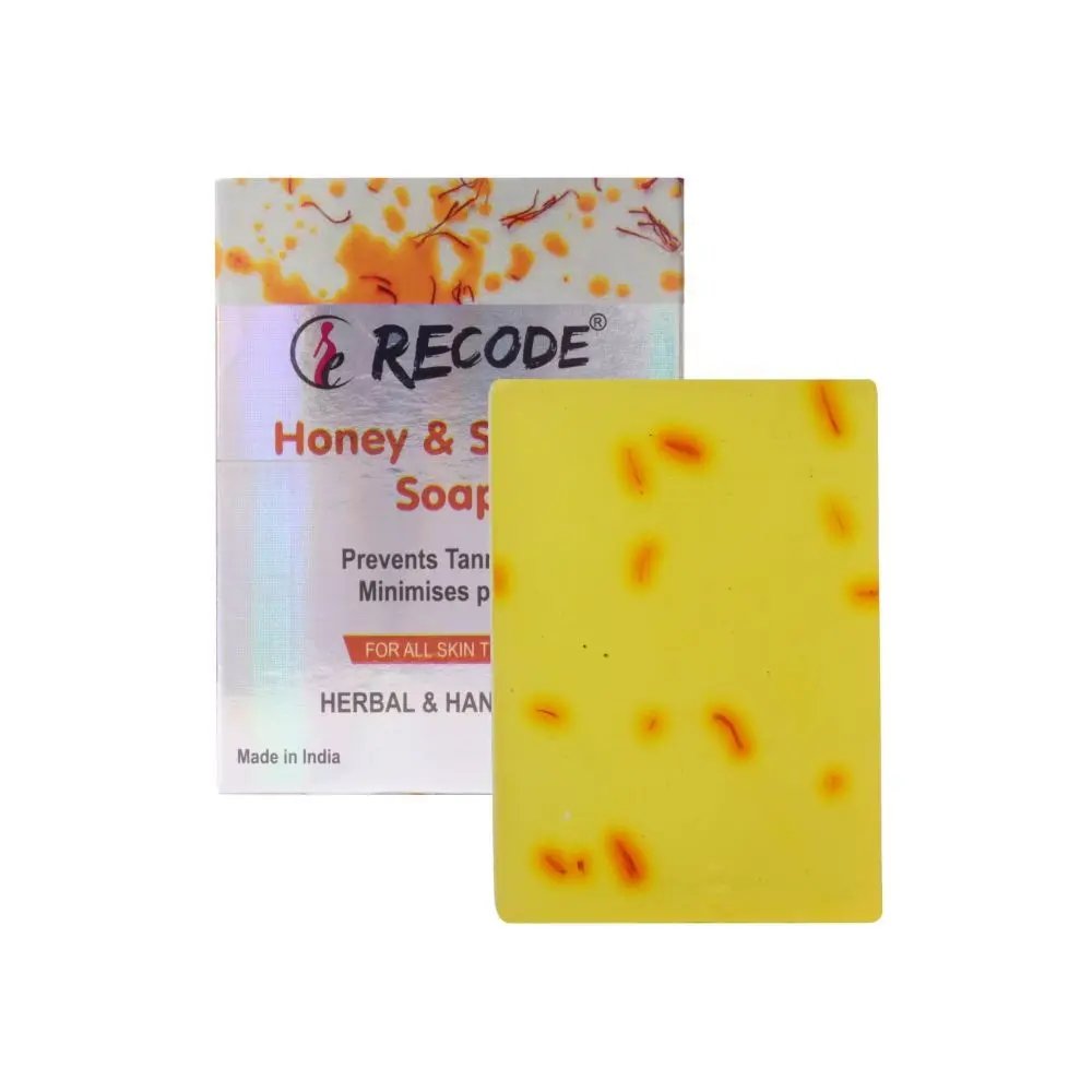 Recode Soap-100Gm Honey & Saffron-04