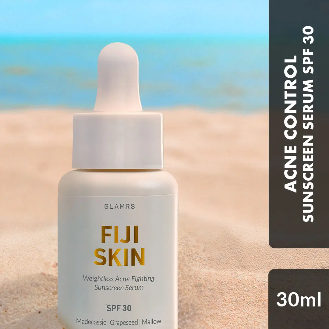 Glamrs Fiji Skin Weightless Acne Fighting Sunscreen Serum