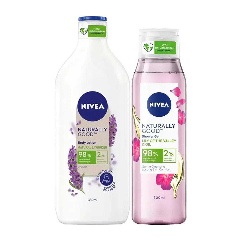 Nivea Naturally Good Body Care Combo