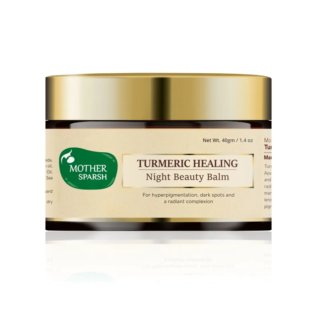 Mother Sparsh Turmeric Healing Night Beauty Balm For For Dark Spots