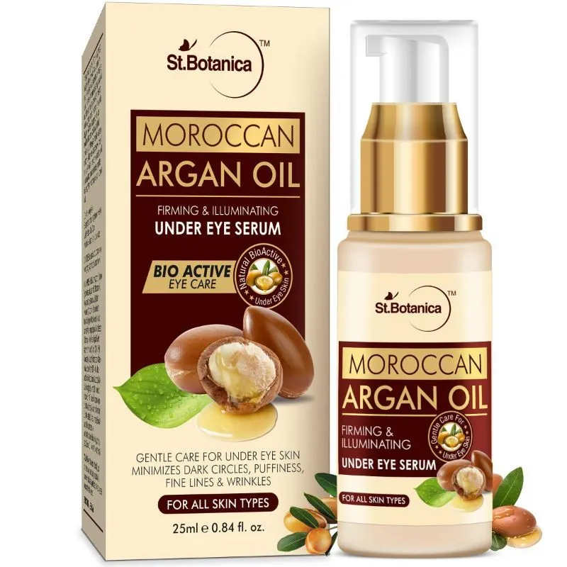 St.Botanica Moroccan Argan Oil Firming & Illuminating Under Eye Serum