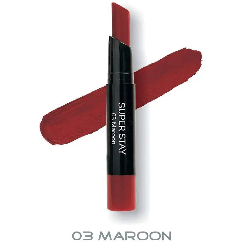 Me-On Super Stay Matte Lipstick Shade#Maroon (2 g)