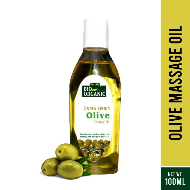 Indus Valley Bio Organic Extra Virgin Olive Massage Oil