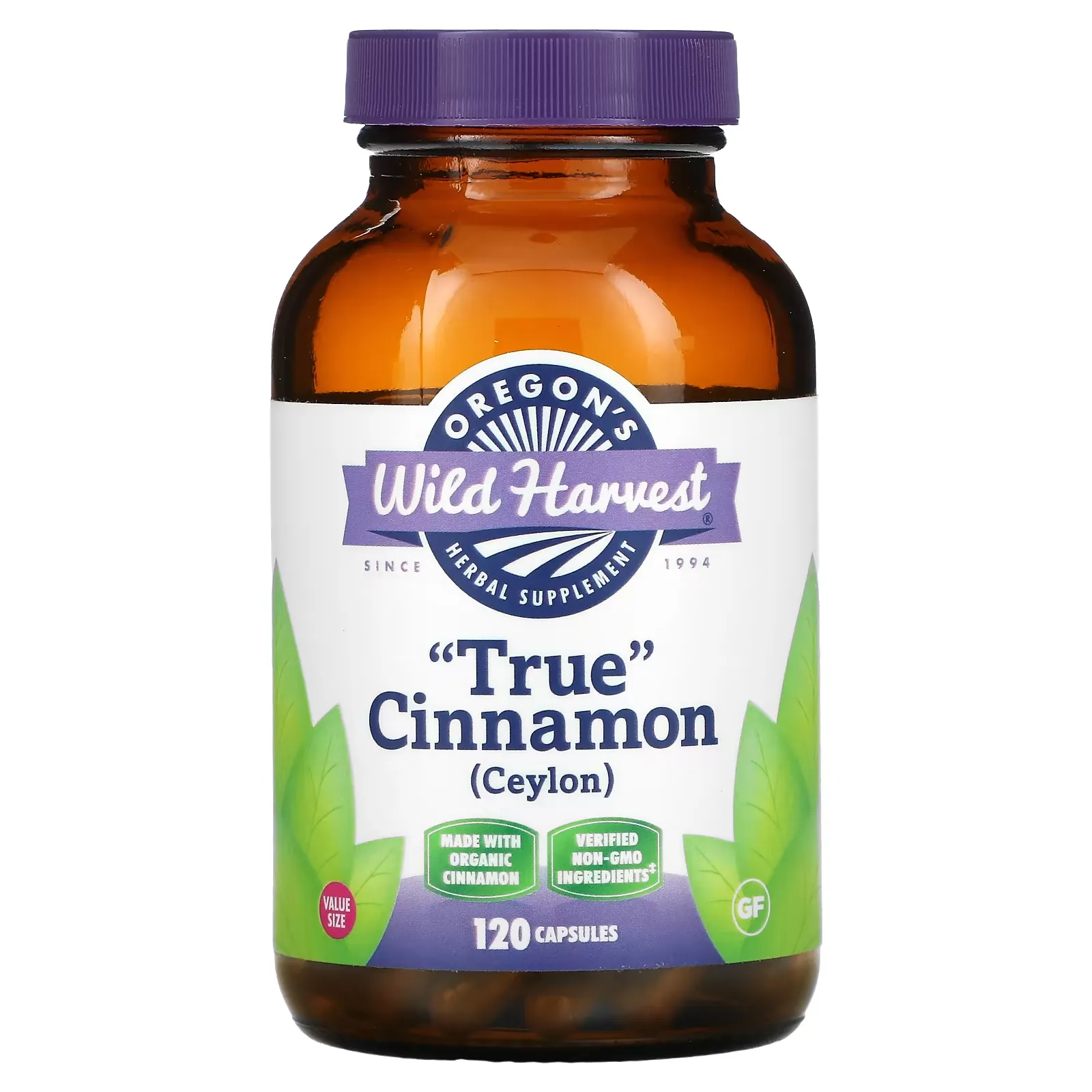 True Cinnamon, 120 Capsules