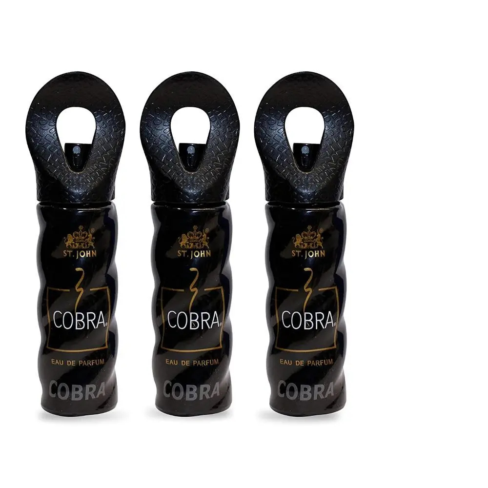 ST-JOHN Cobra Eau De Perfume For Men & Women 30ml Each (Pack of 3)