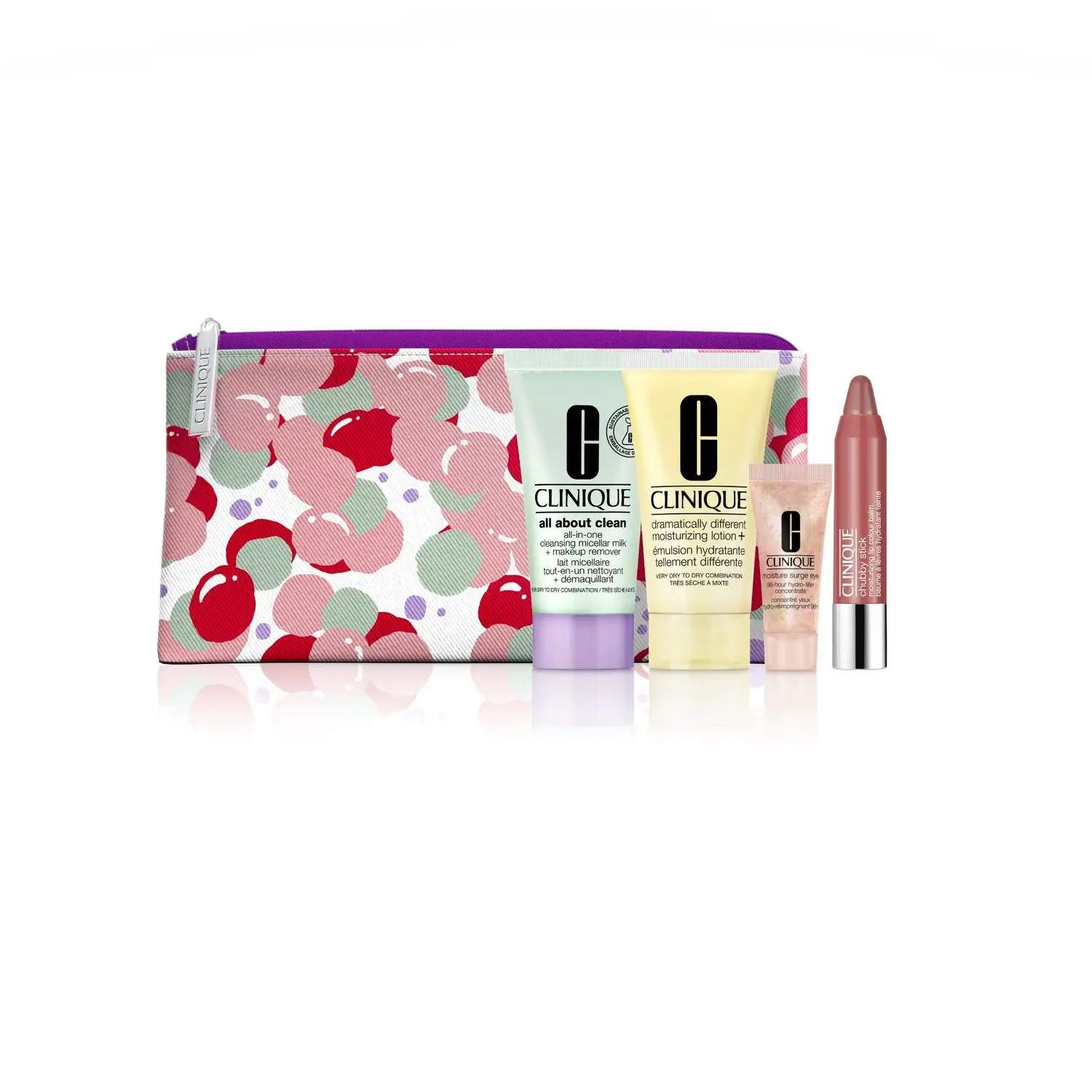 Clinique Gift #4C-A (Abc Micellar Milk (30Ml) + Ddml (30Ml) + Ms Eye 5Ml + Chubby Stick (Mega Melon)