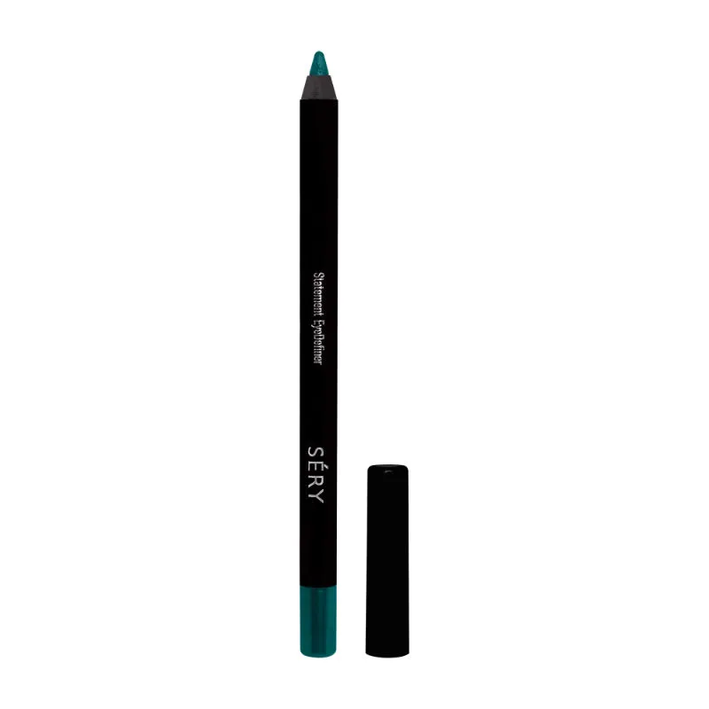 SERY Statement Eye Pencil-24 Hours Stay, One Stroke Color Application Eyeliner - Sappphire