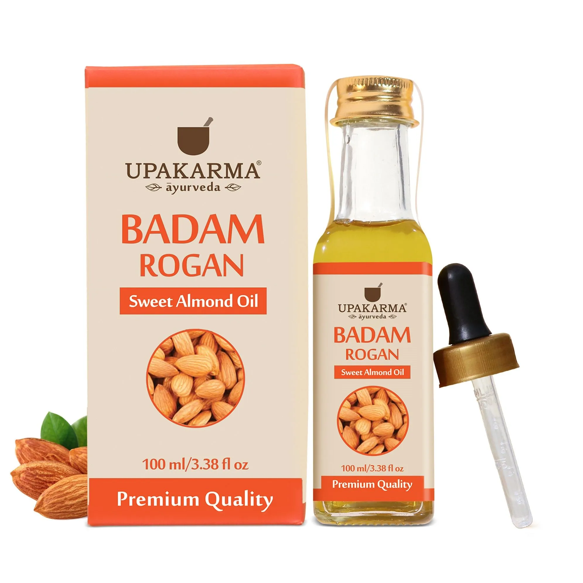 Upakarma Ayurveda Badam Rogan Sweet Almond Oil