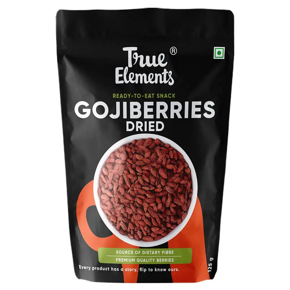 True Elements Goji Berries,  125 g  Natural