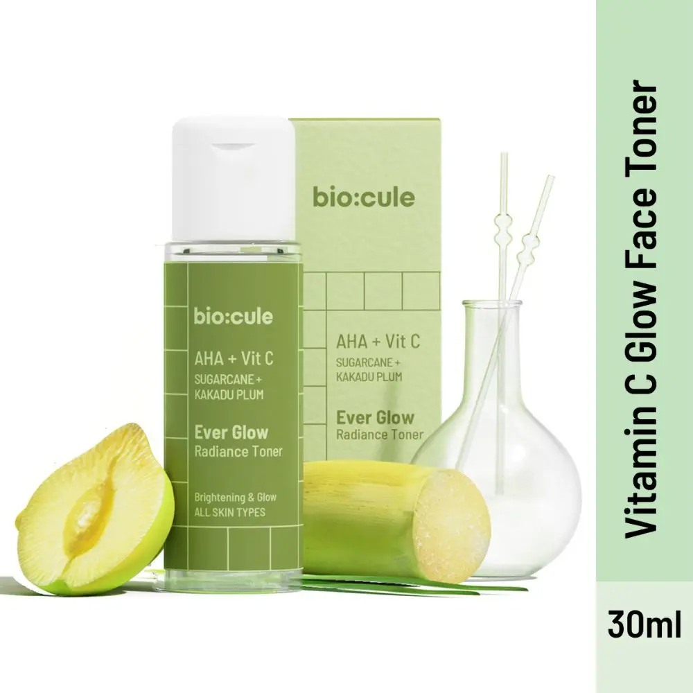 Biocule Ever Glow Radiance Vitamin C Face Toner For Glowing Skin - 30Ml