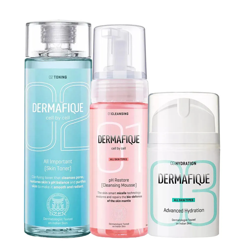 Dermafique Regimen For Normal To Oily Skin Combo