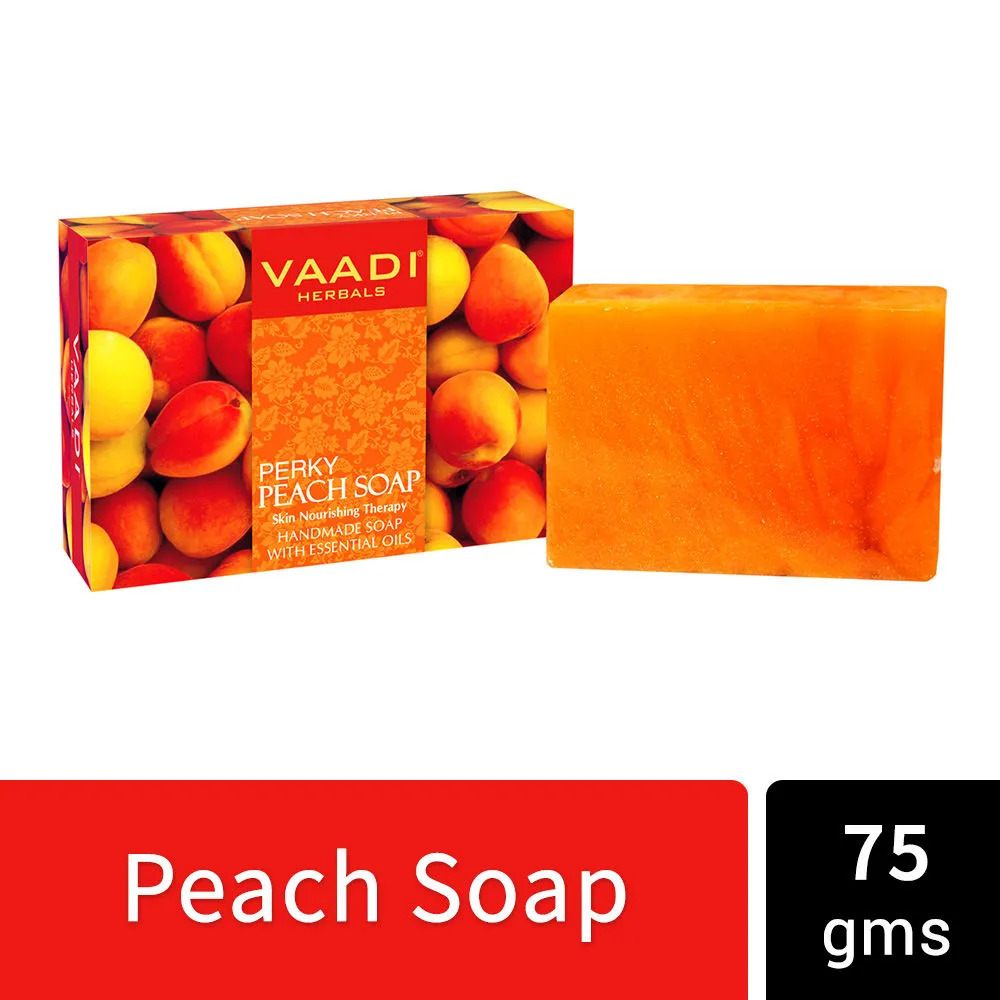 Vaadi Herbals Perky Peach Soap With Essential Oil