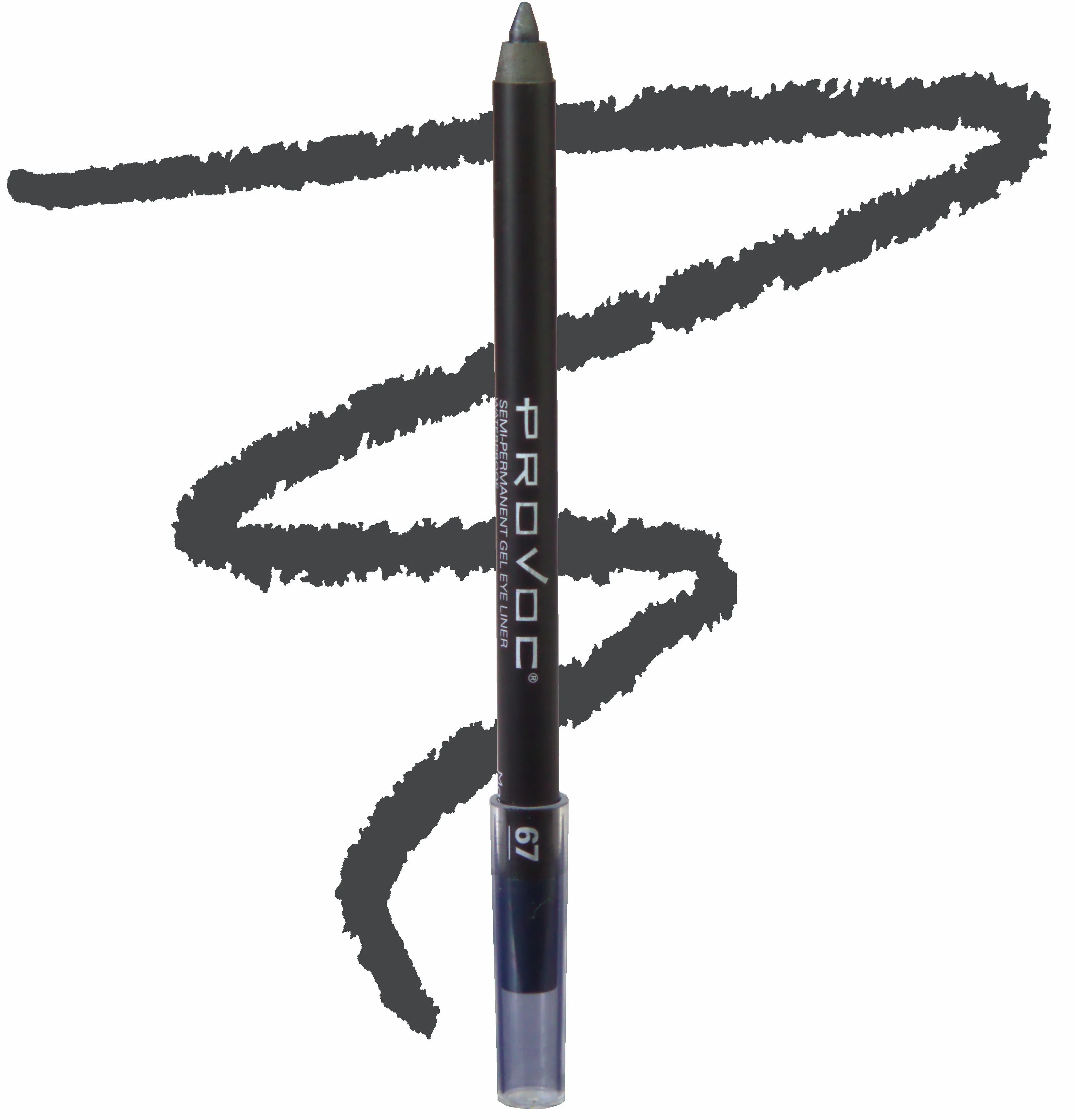 Provoc Semi-Permanent Gel Eye Liner - 67 Magnetic