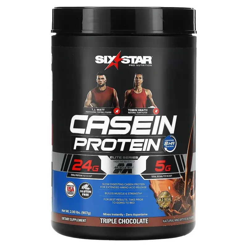 Elite Series, Casein Protein, Triple Chocolate, 2 lbs (907 g)