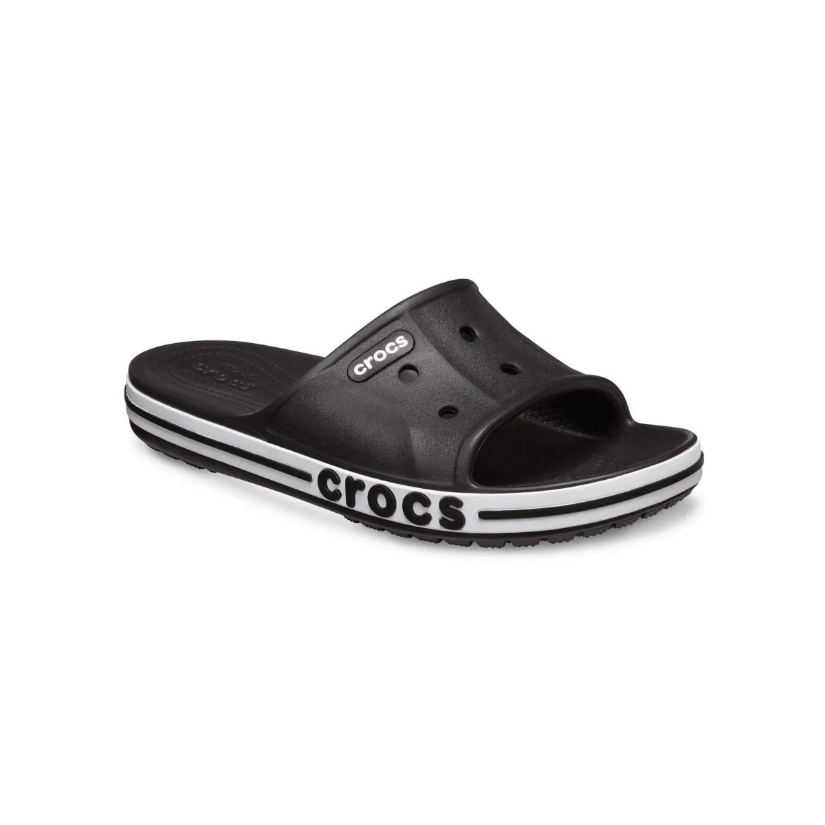 Crocs Black Bayaband Unisex Flipflops (EURO 42-43)