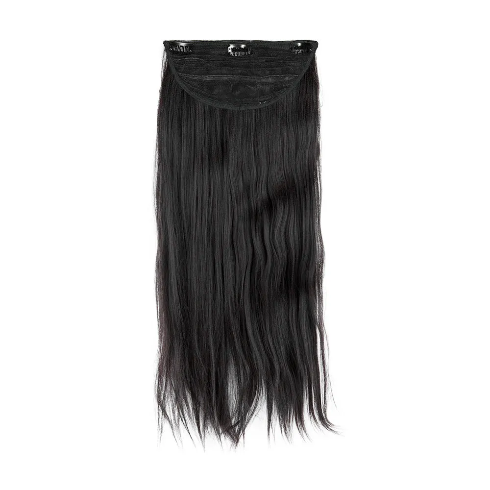 Streak Street Clip-in 24 Crimped Natura Blackl Hair Extensions