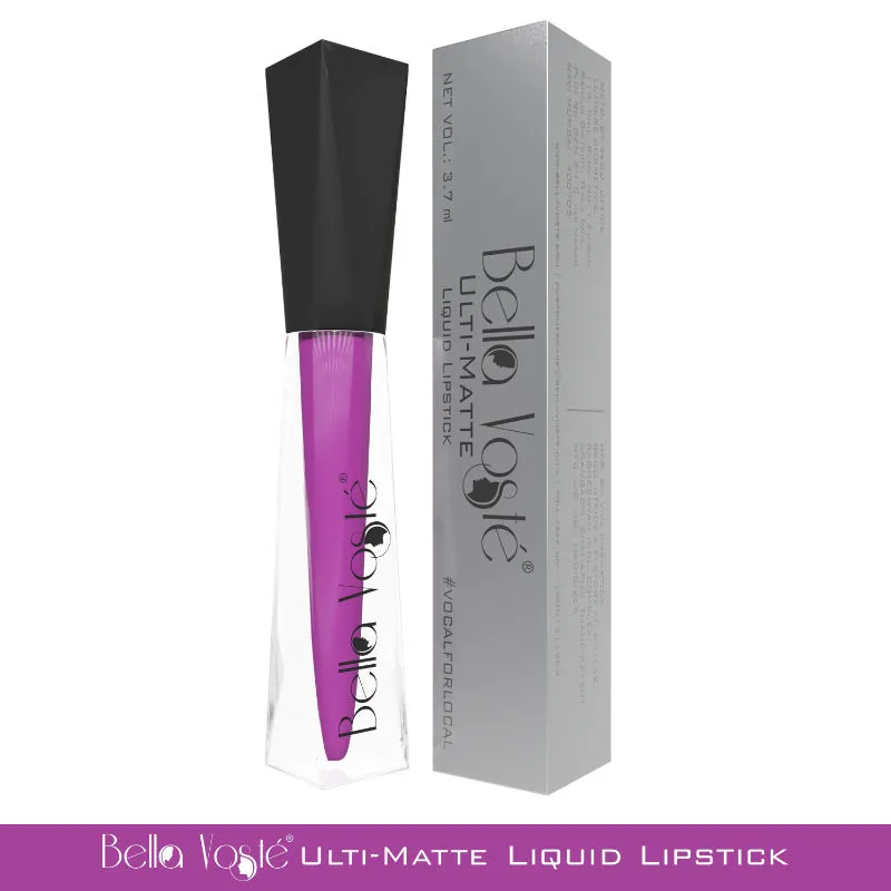 Bella Voste Ulti-Matte Liquid Lipstick - 07 Mysterious Mauve