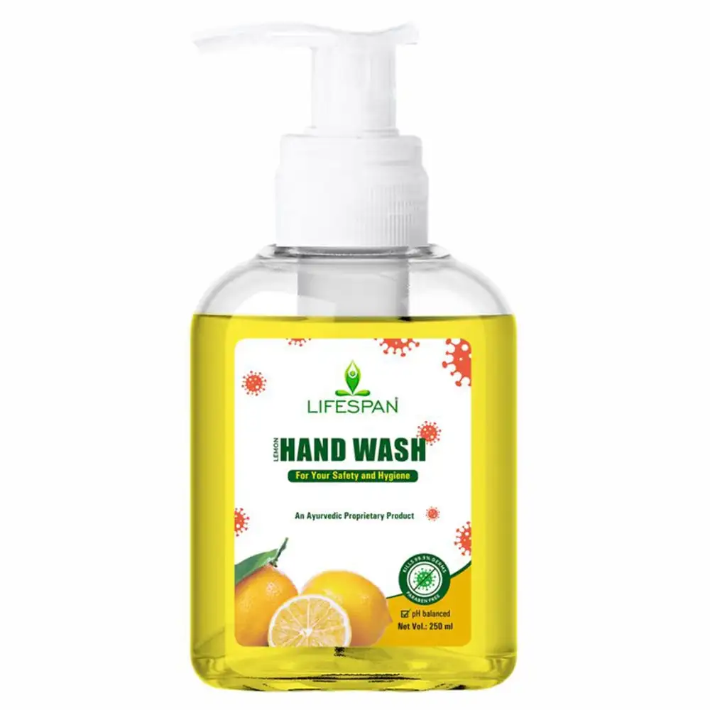 Lifespan Hand Wash,  Lemon  250 ml  Protection from Germs