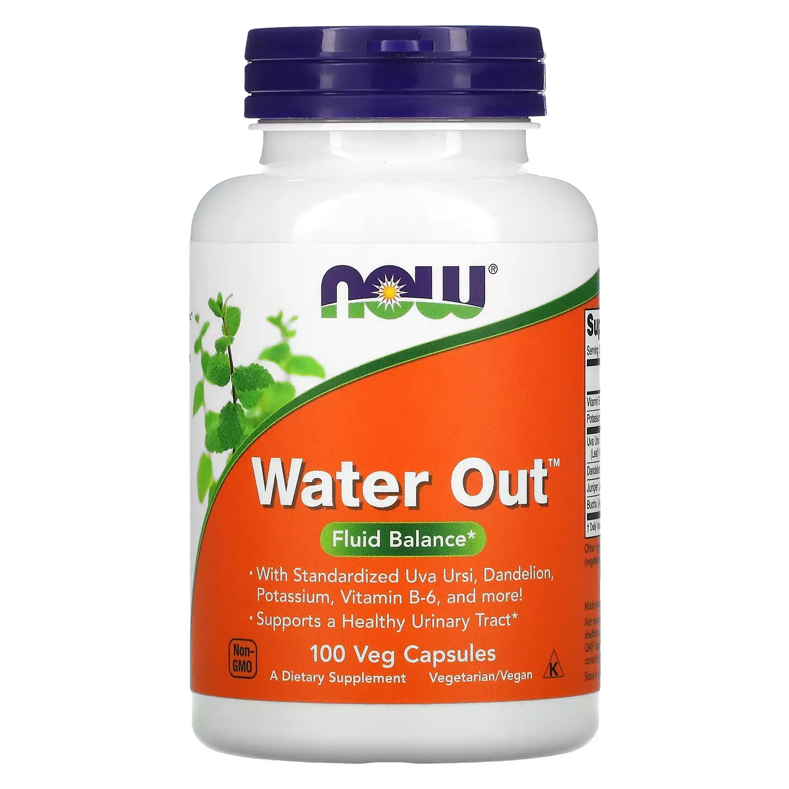 Water Out, Fluid Balance, 100 Veg Capsules