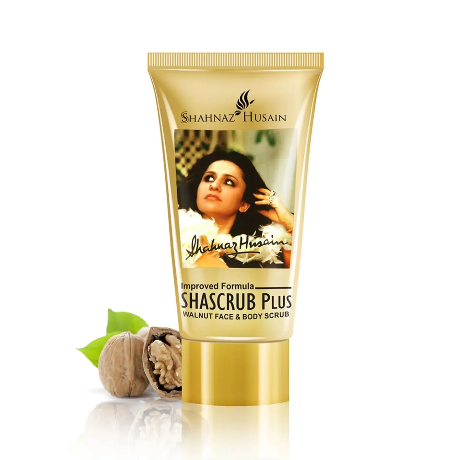 Shahnaz Husain Shascrub Walnut Face & Body Scrub (25 g)